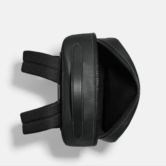 Coach Mens Westway Backpack Chalk Colorblock Signature Leather Bookbag $498 - Picture 3 of 5